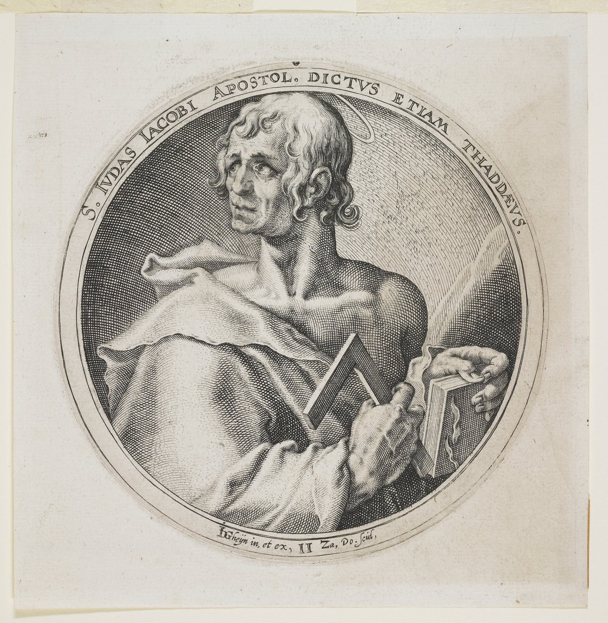 San Giuda, 1591-92 da Zacharias Dolendo