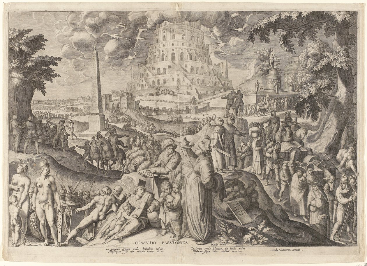Confusione babilonese da Zacharias Dolendo