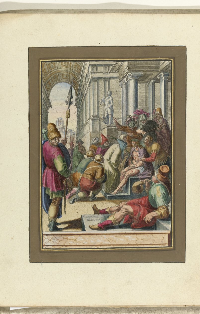 Incoronazione di spine da Zacharias Dolendo