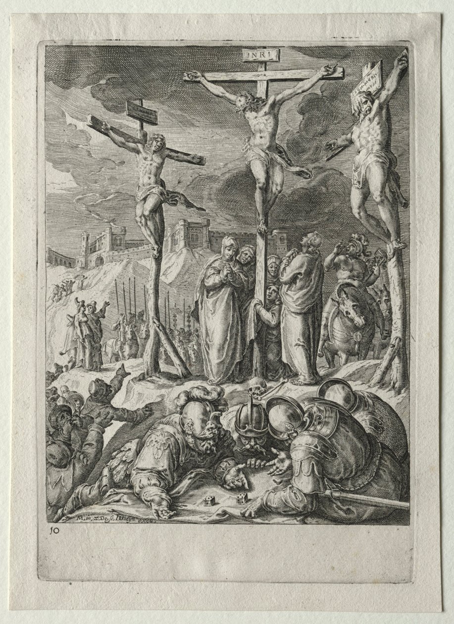 Set della Passione:  La crocifissione da Zacharias Dolendo