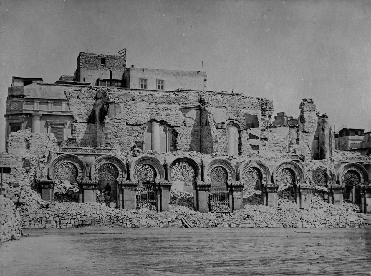 Palazzo Zizinia, 1882 da Zangaki Brothers