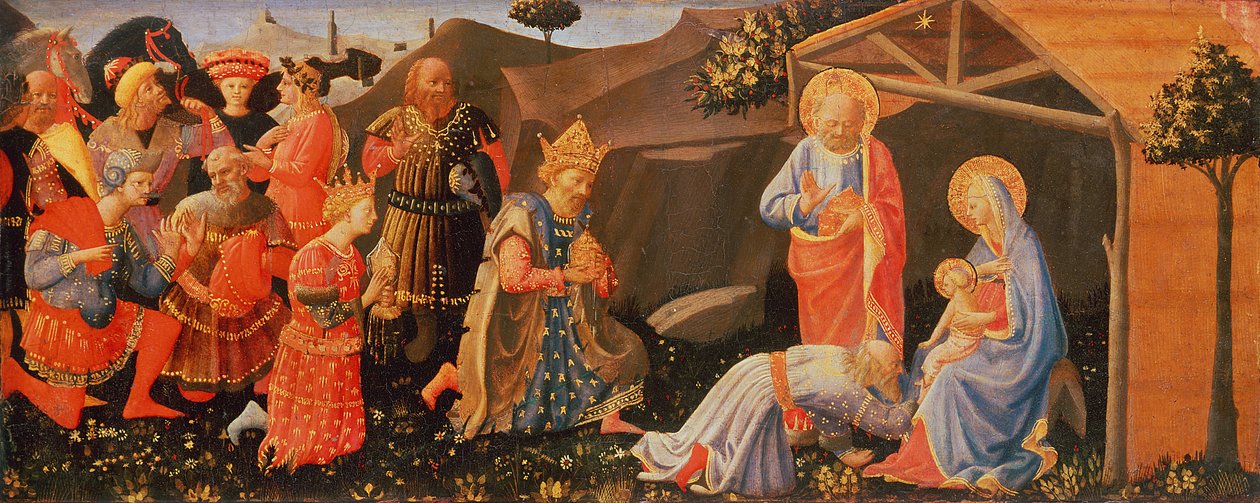 Adorazione dei Magi, c.1433-4 da Zanobi di Benedetto Strozzi