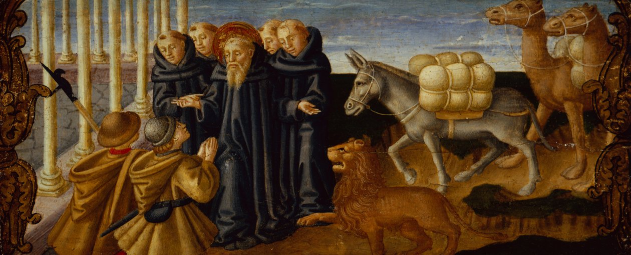 San Girolamo che perdona i ladri da Zanobi Machiavelli