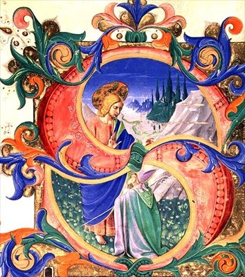 Messale 515 f.118r Iniziale istoriate 