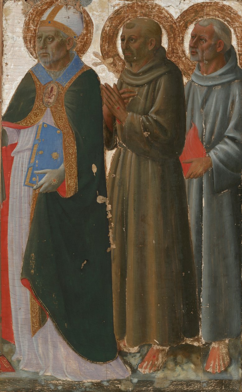 Santi Zenobio, Francesco e Antonio di Padova da Zanobi di Benedetto Strozzi