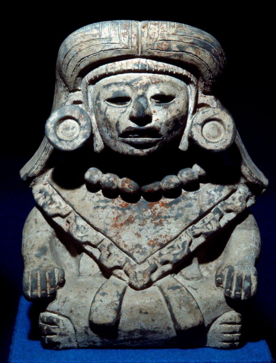Urna funeraria, tardo periodo classico (700-1000 d.C.) (ceramica) da Zapotec