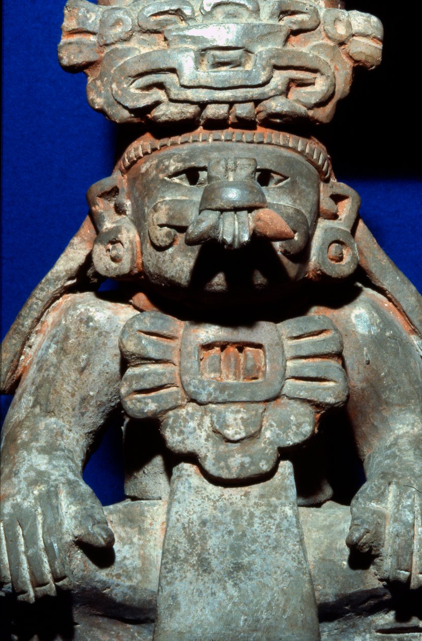 Urna funeraria, periodo tardo classico (700-1000 d.C.) da Zapotec