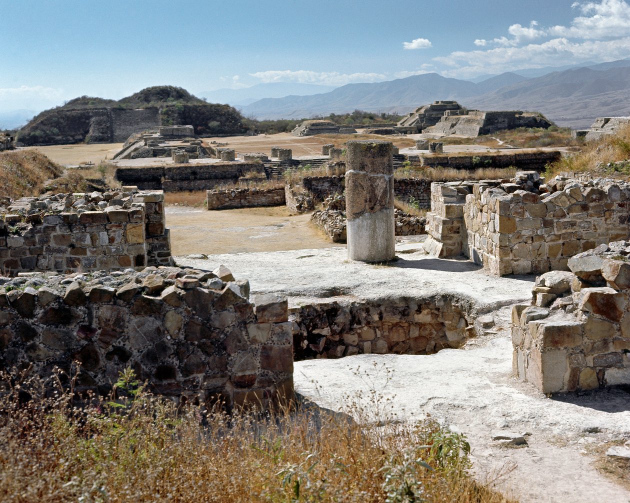 Il tempio settentrionale (500 a.C.-850 d.C.) da Zapotec Zapotec