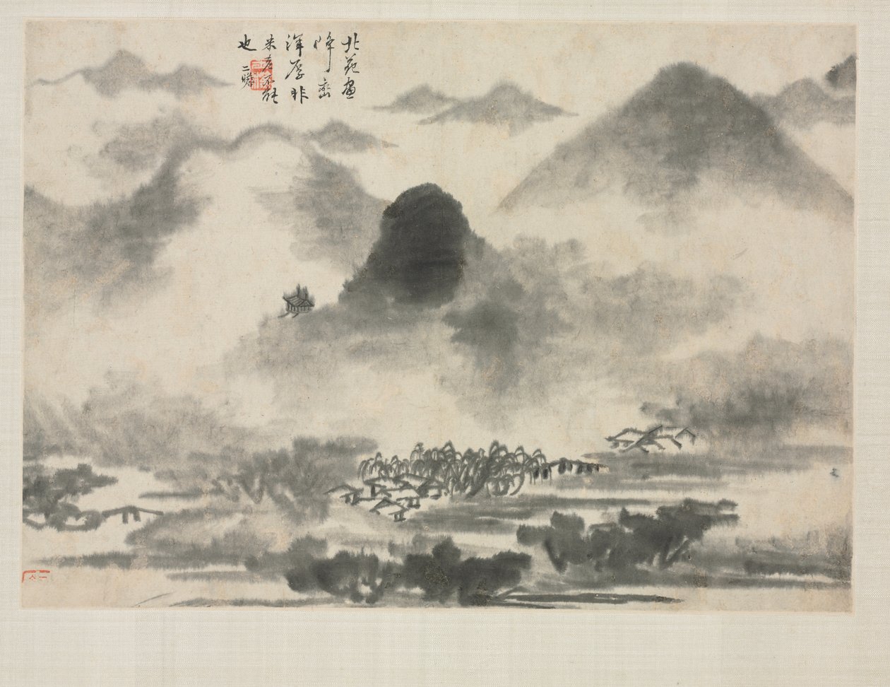 Paesaggio dopo Mi Fei da Zha Shibiao