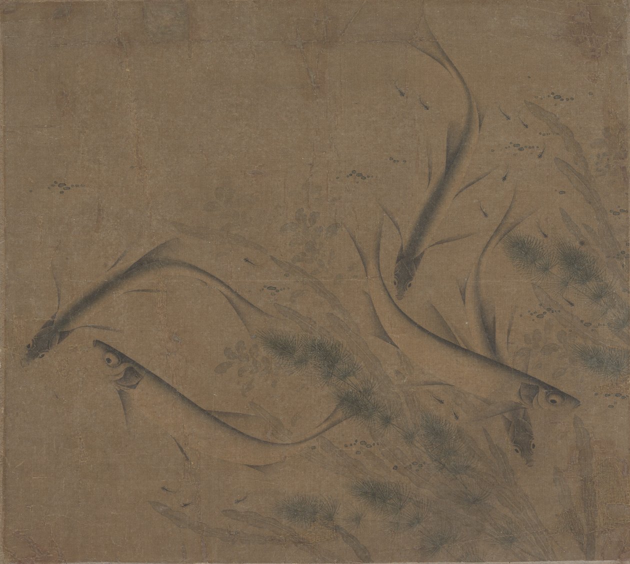Pesci che giocano da Zhao Kexiong