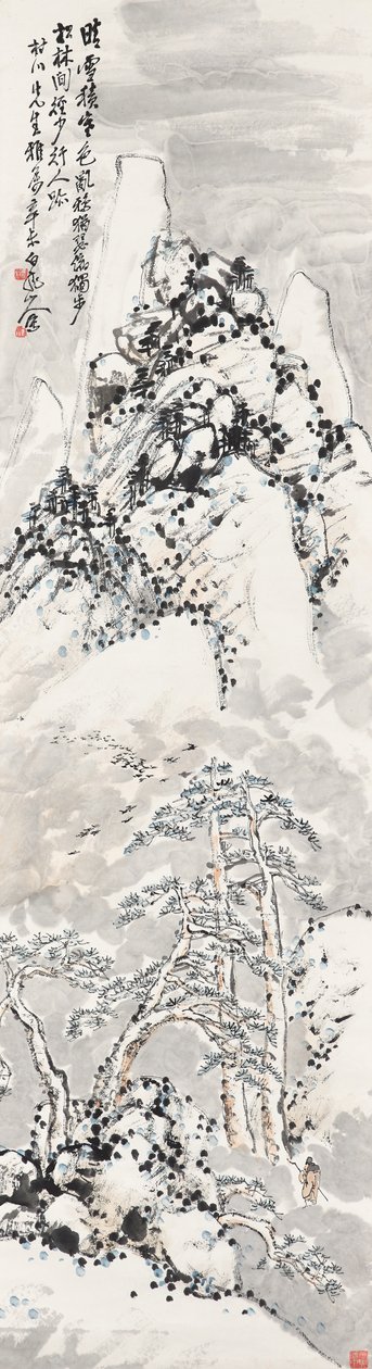 Camminare nella montagna innevata da Zhen Wang