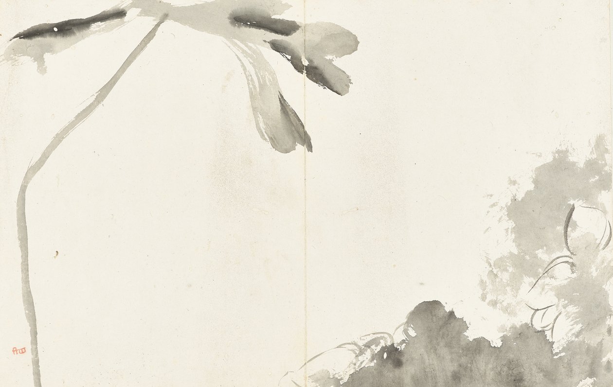 Paesaggi e Fiori, album di sei fogli da Zhu da Bada Shanren