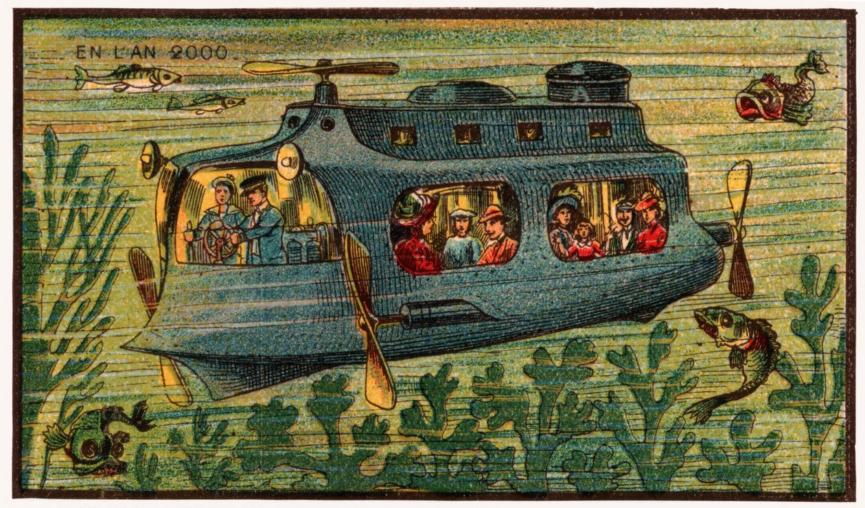 Un autobus sottomarino da . .