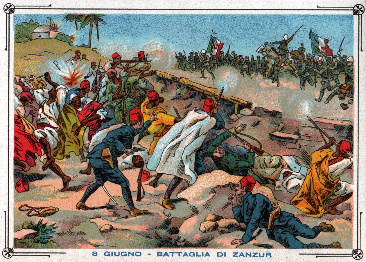 Battaglia di Janzur da Ferdinand Georg Waldmuller