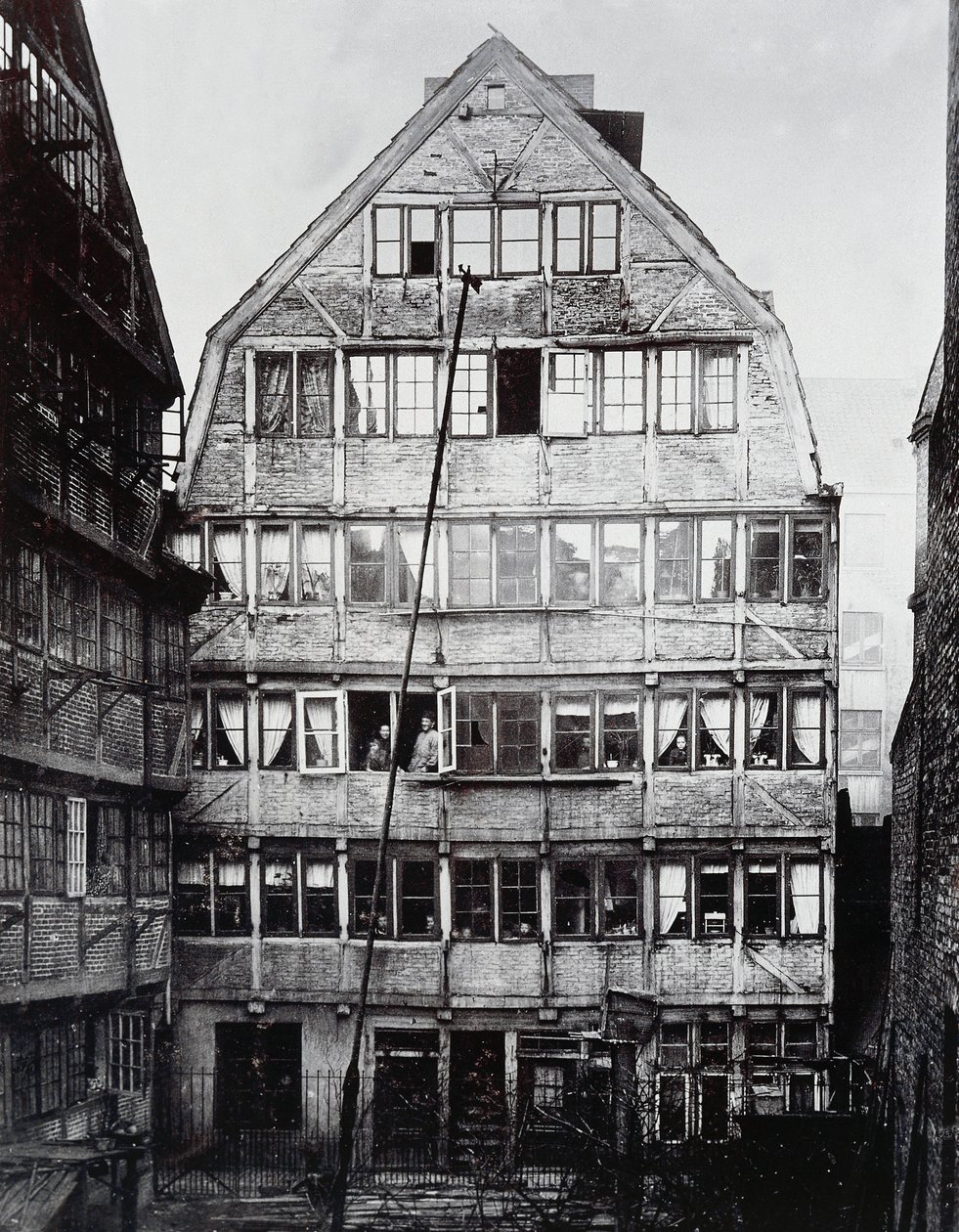 Luogo di nascita del compositore tedesco Johannes Brahms ad Amburgo, Germania da William Walcutt