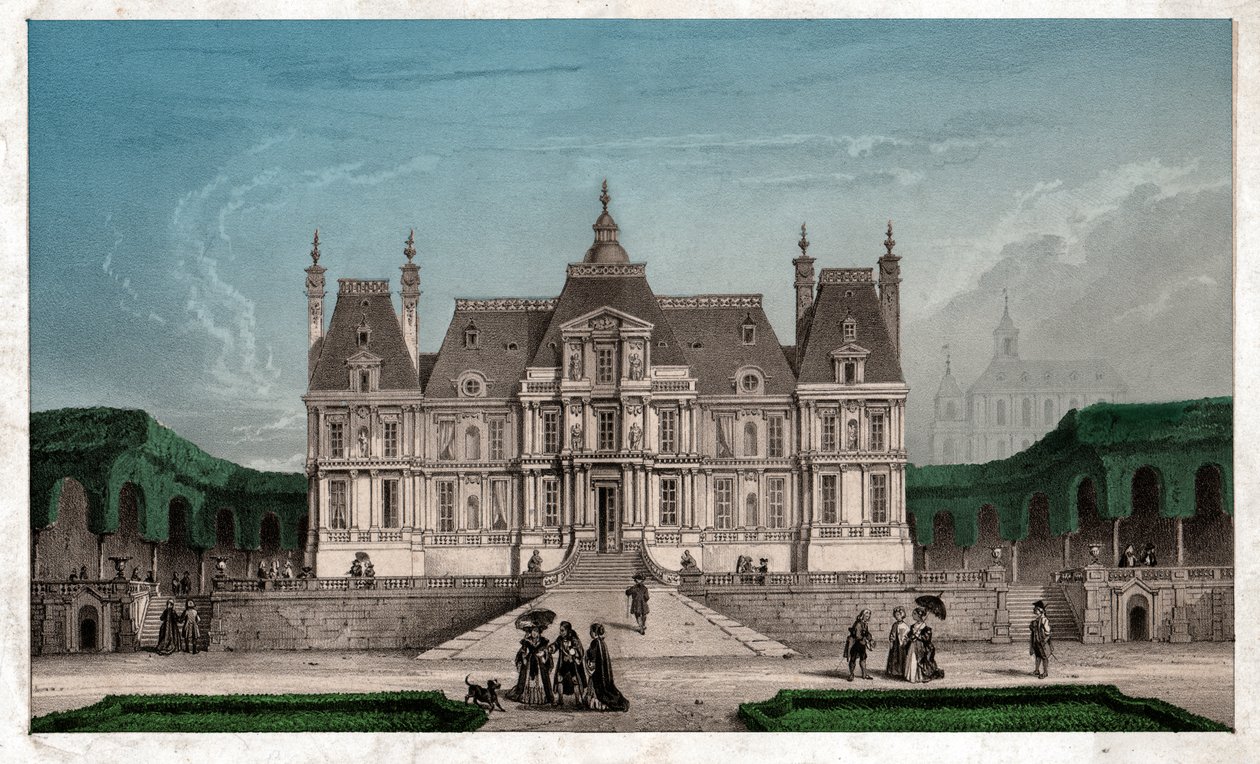 Castello di Maison Lafitte, circa 1850 da . .
