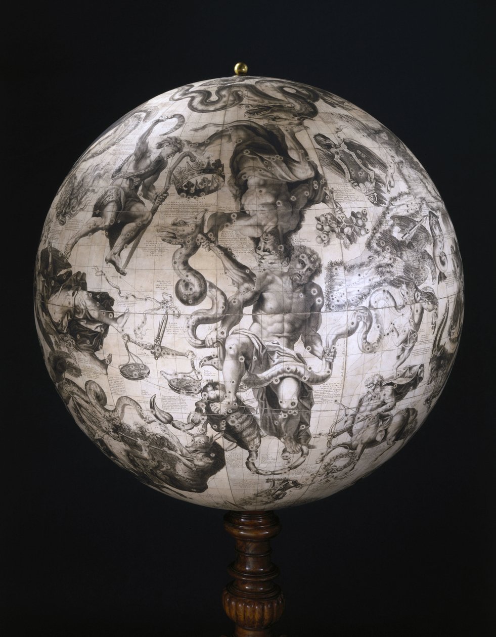Globo celeste da Henry Charles Fehr