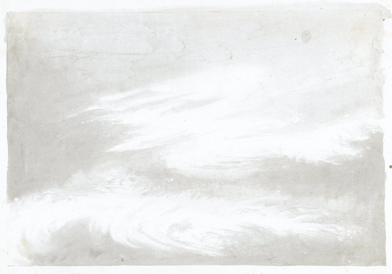 Studio delle nuvole di Luke Howard, c 1808-1811 da Frederick (attr. to) Barnard