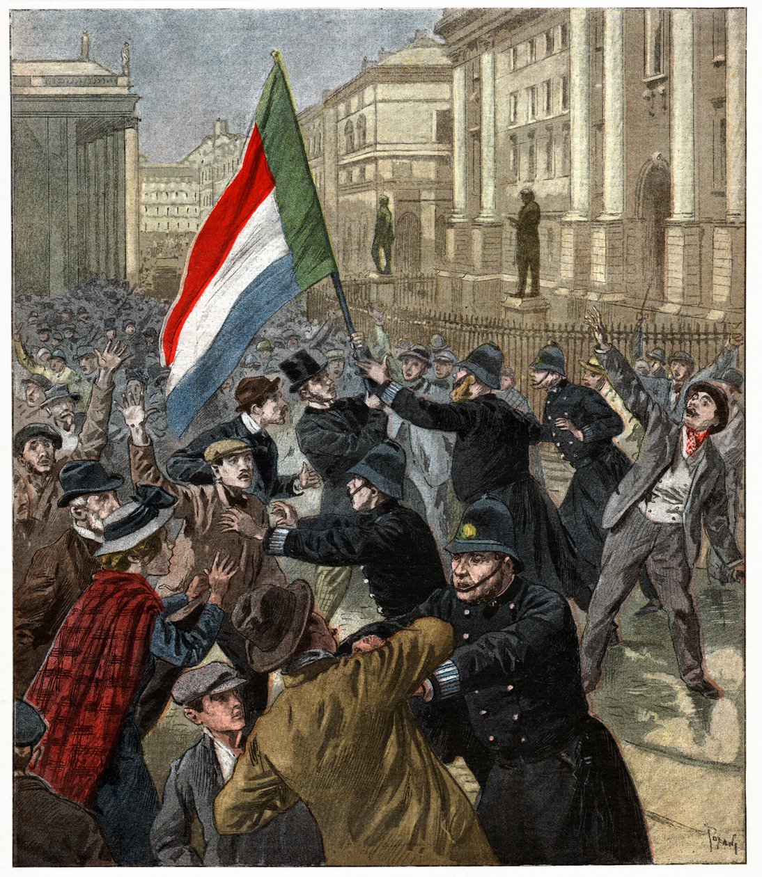Manifestazioni a Dublino da . .
