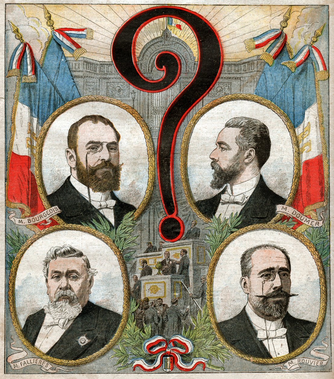 Elezione presidenziale del 1906 da Ferdinand Georg Waldmuller