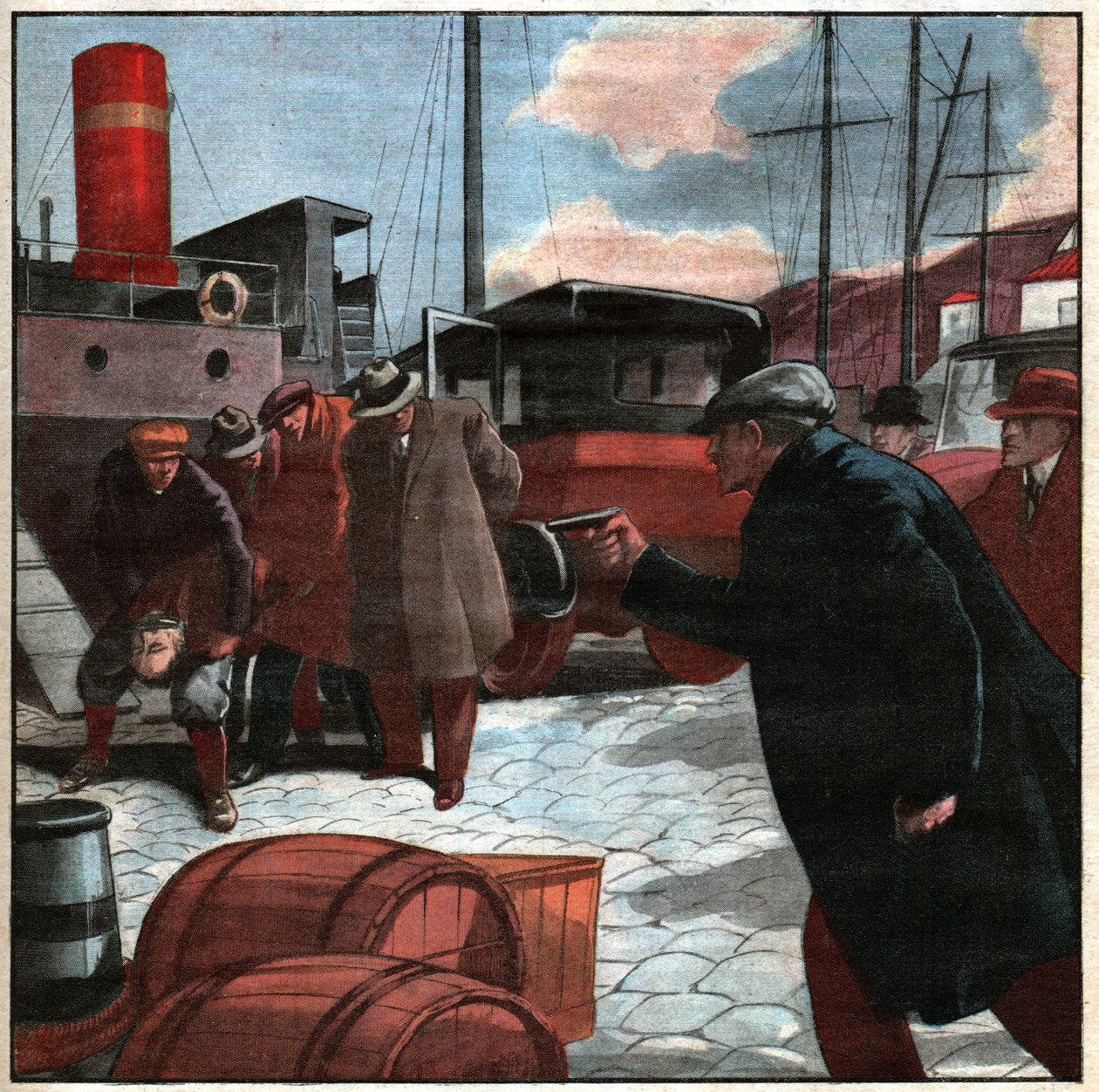 Rapimento di Georges Agabekov da Ferdinand Georg Waldmuller
