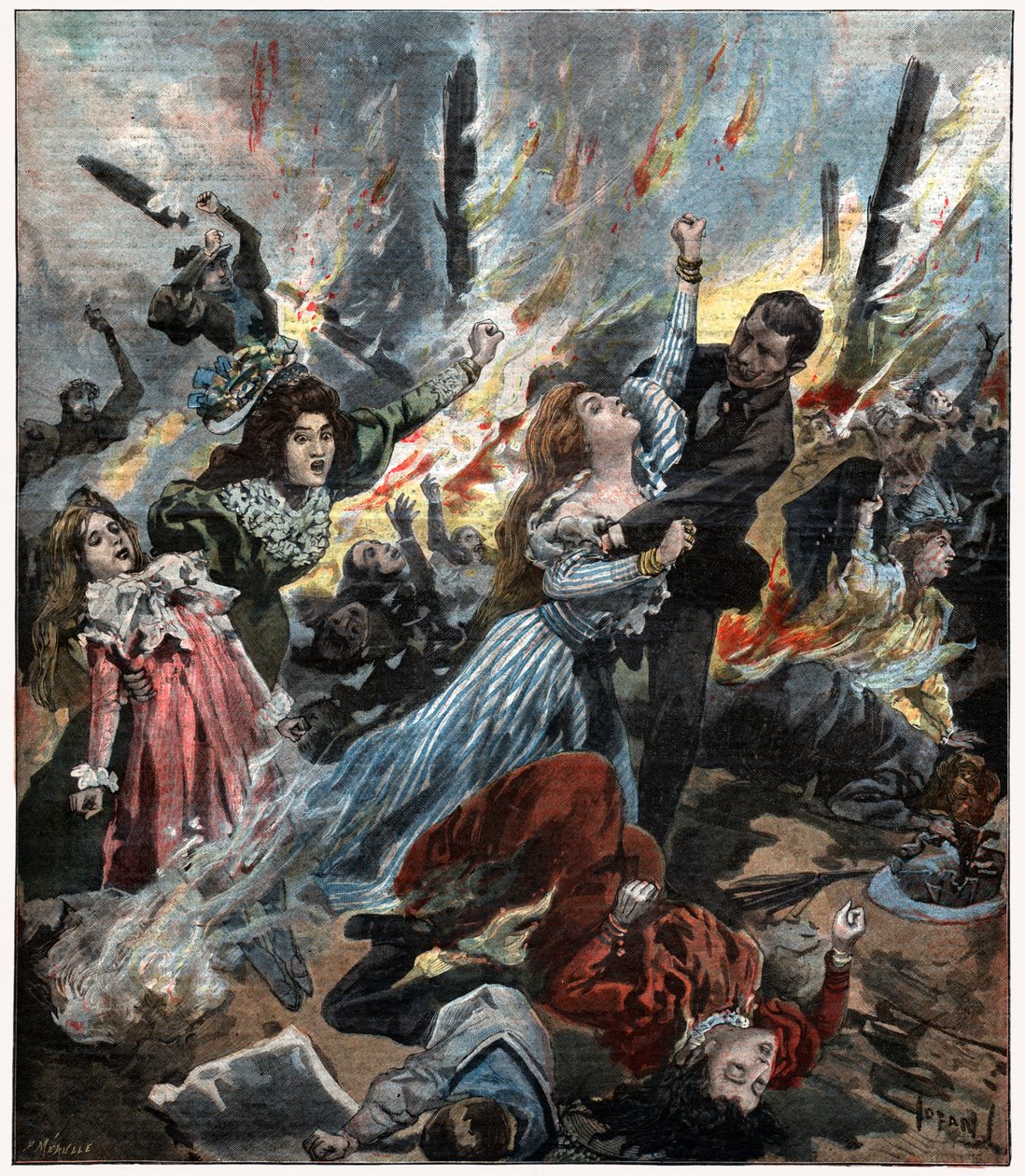 Incendio al Bazar de la Charité da . .