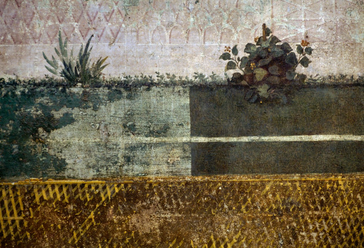 Vaso di fiori (dettaglio) da Georg Carl Heinrich Dollmann