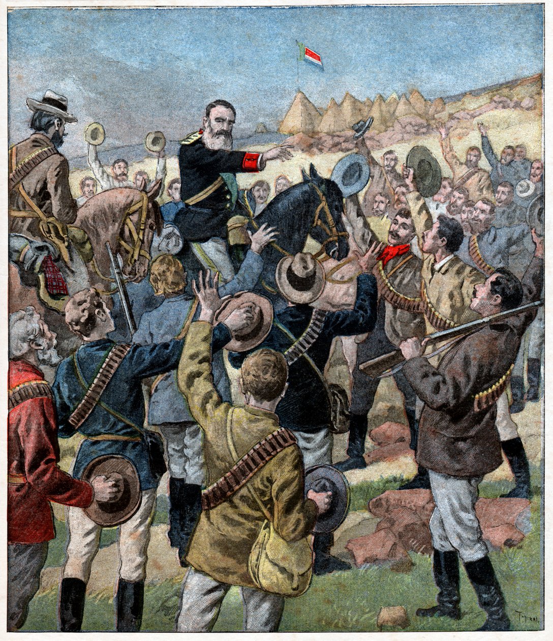 Generale Petrus Joubert da . .
