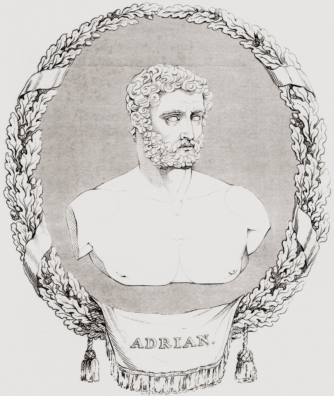 Adriano, Publio Elio Traiano Adriano Augusto (76-138), imperatore romano, da 