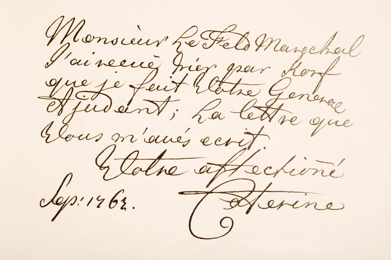 Campione di scrittura a mano dell