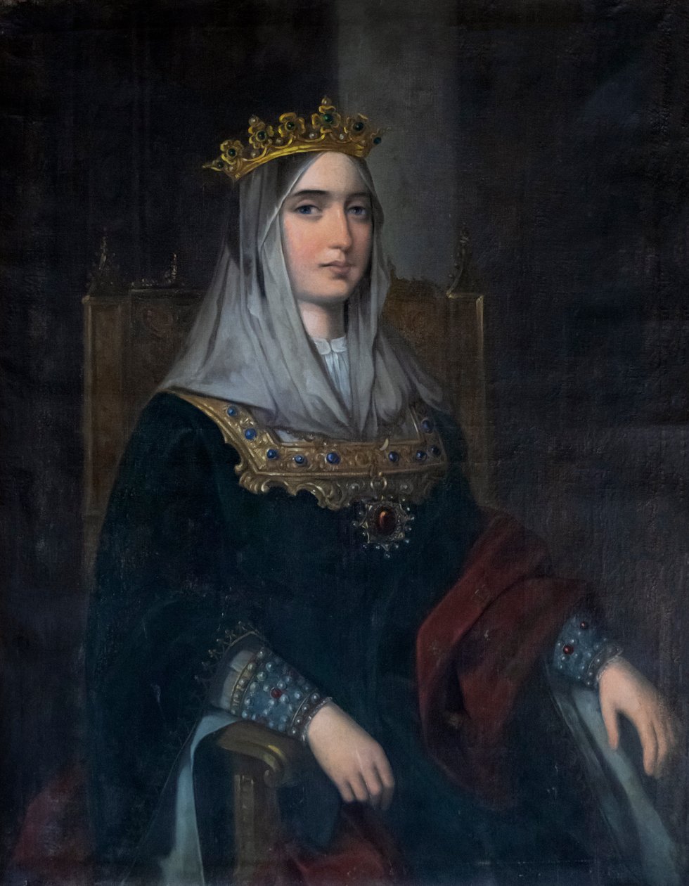 Isabella I di Castiglia; Isabella la Cattolica. Ritratto., 2020 (foto) da . .