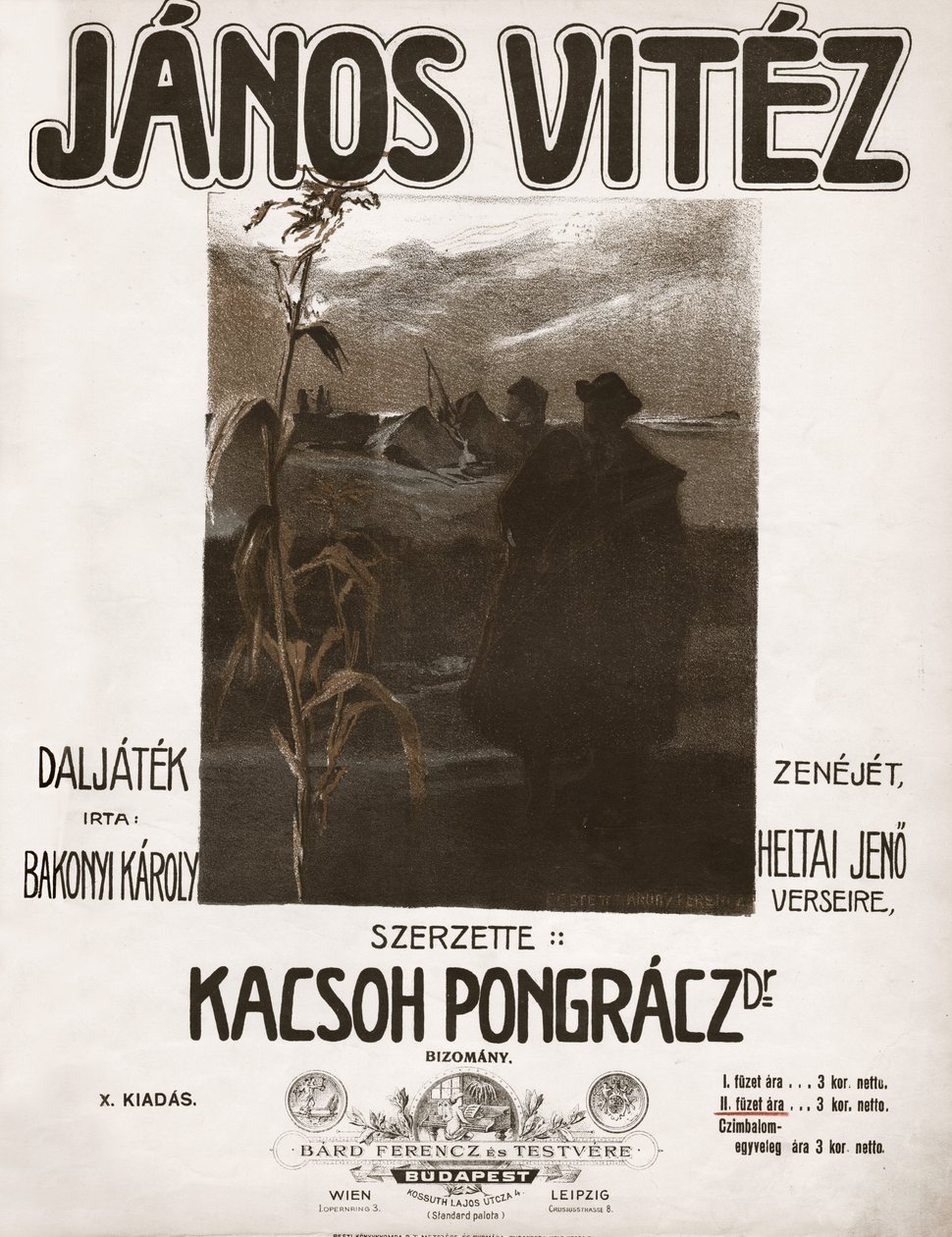 Janos Vitez, operetta del compositore ungherese Kacsoh Pongracz da . .