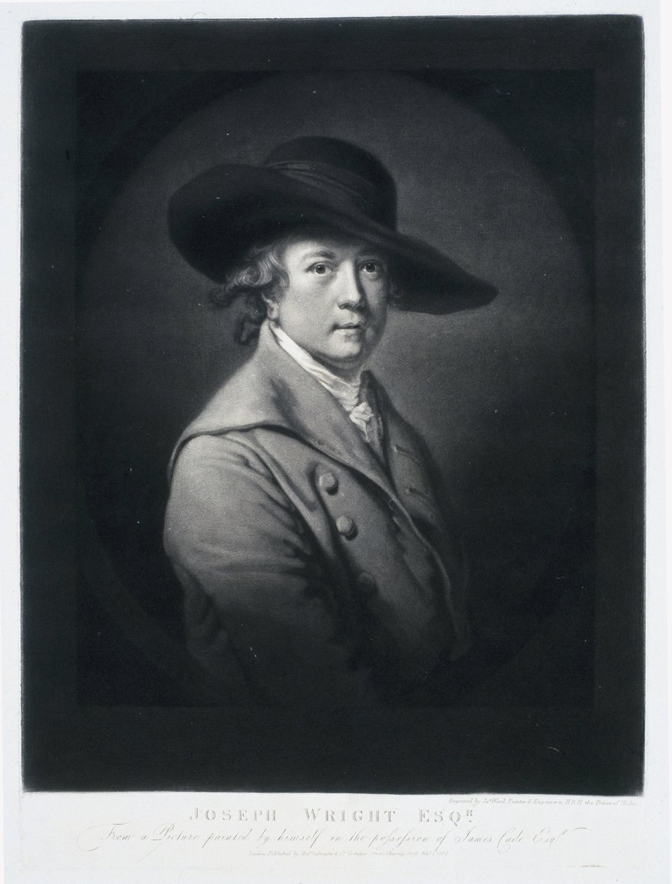 Joseph Wright, pittore inglese, fine XVIII secolo da Frederick (attr. to) Barnard