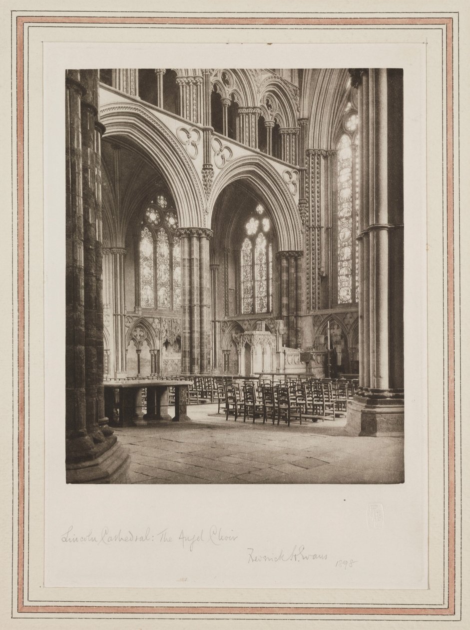 Cattedrale di Lincoln, Il Coro degli Angeli da John Pardon