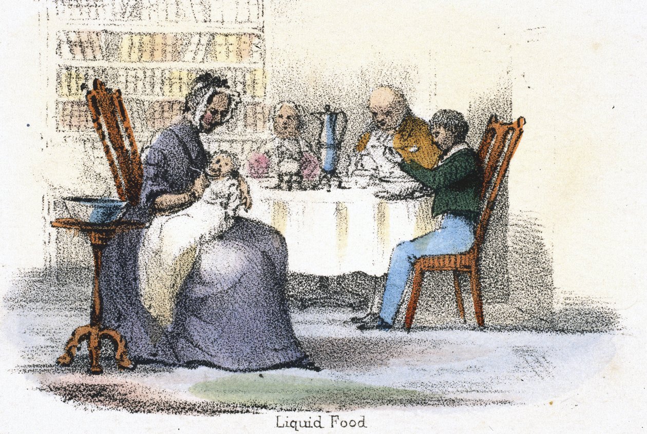 Cibo liquido, c 1845 da Frederick (attr. to) Barnard