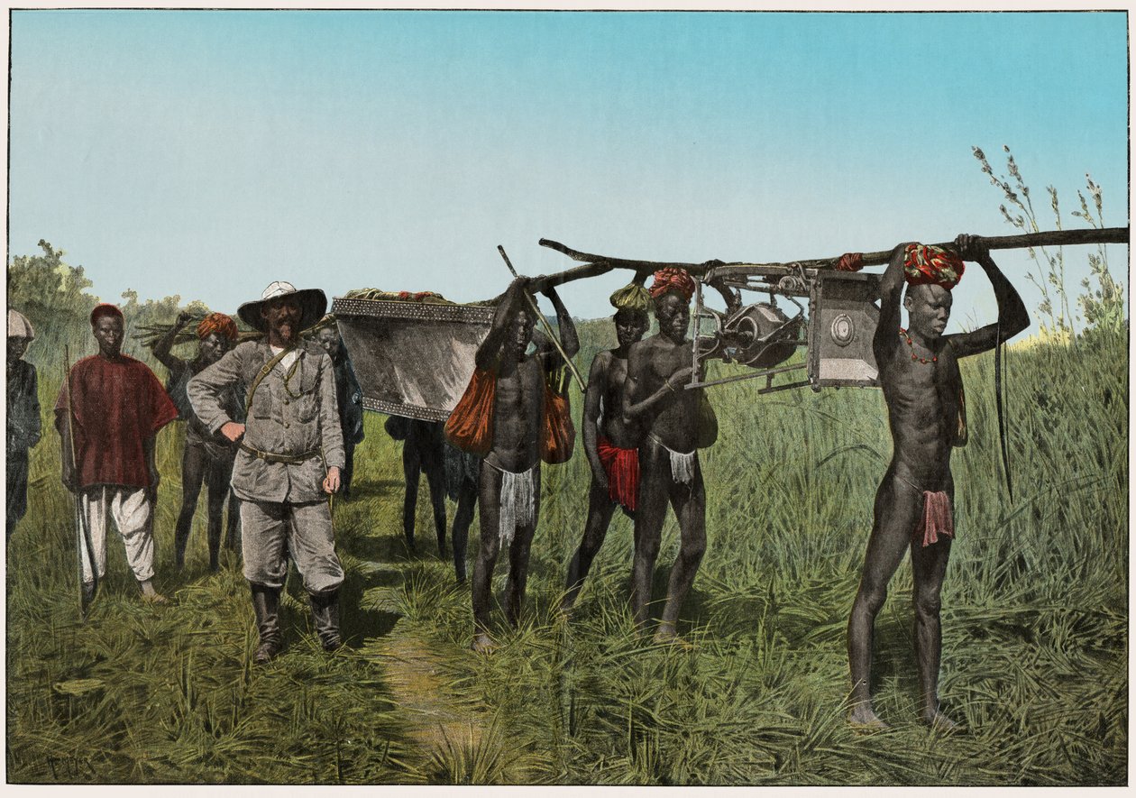 Spedizione Congo-Nilo di Marchand da . .