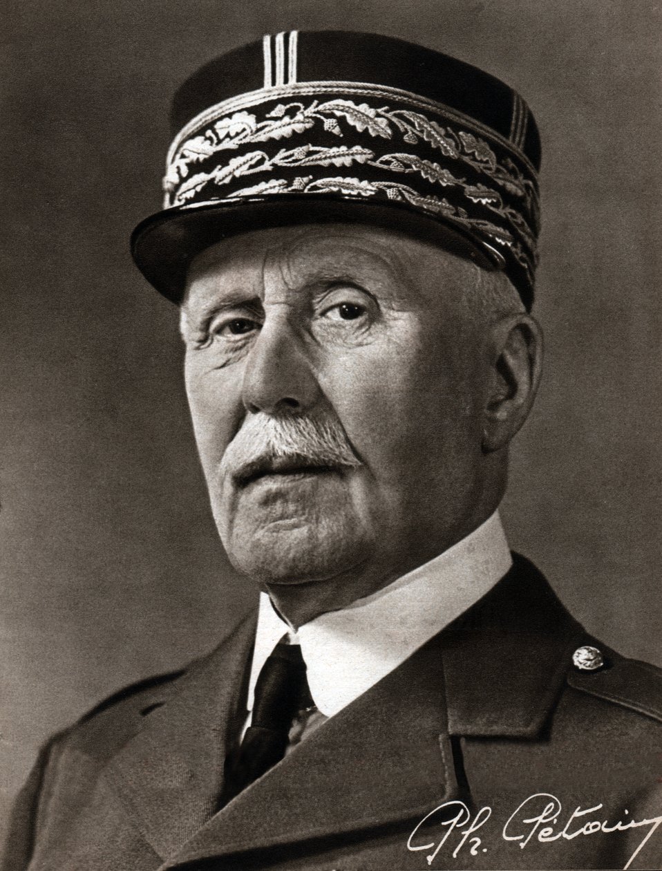 Maresciallo Philippe Pétain da Ferdinand Georg Waldmuller