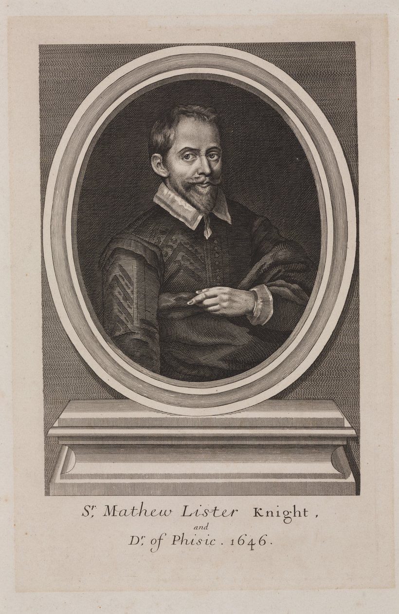 Matthew Lister, medico inglese da Frederick (attr. to) Barnard