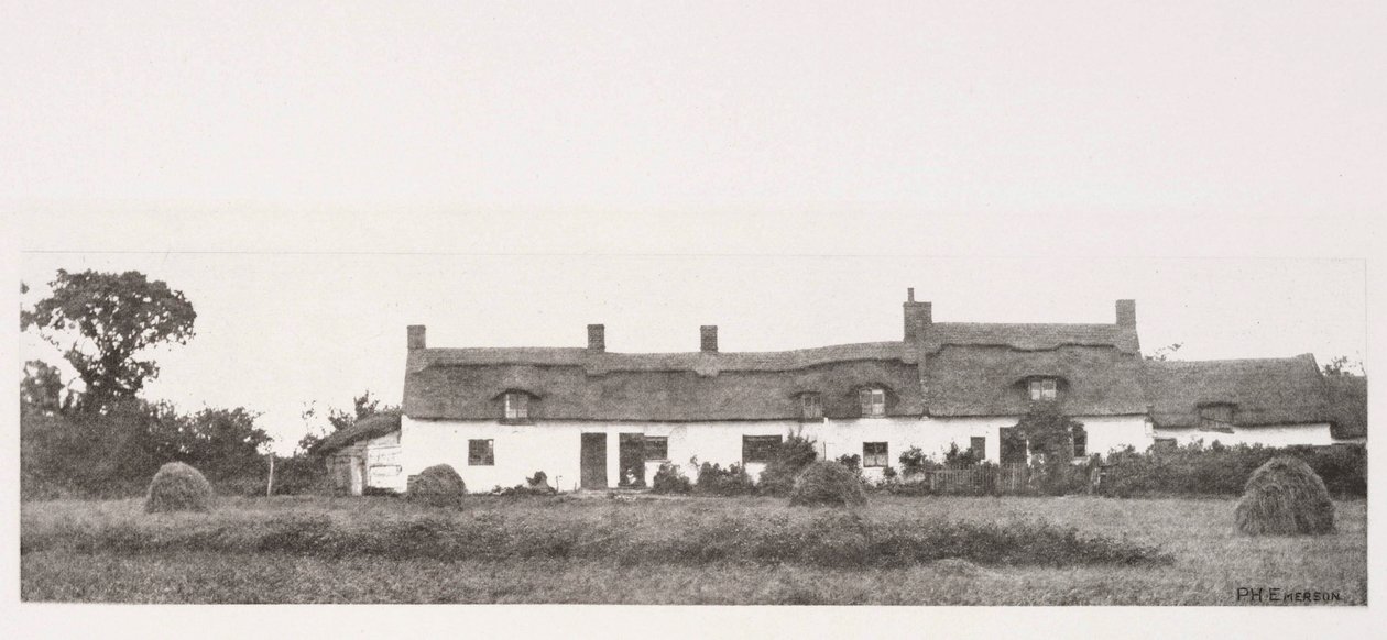 Cottage del Norfolk da Frederick (attr. to) Barnard