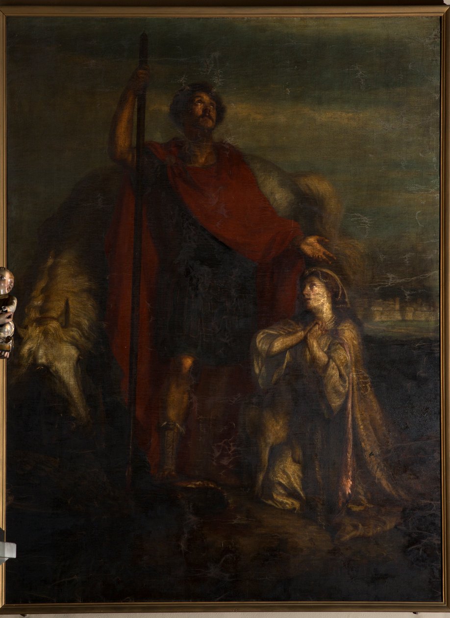 Chiesa parrocchiale (Parochiekerk Sint-Joris). Interno. da . .