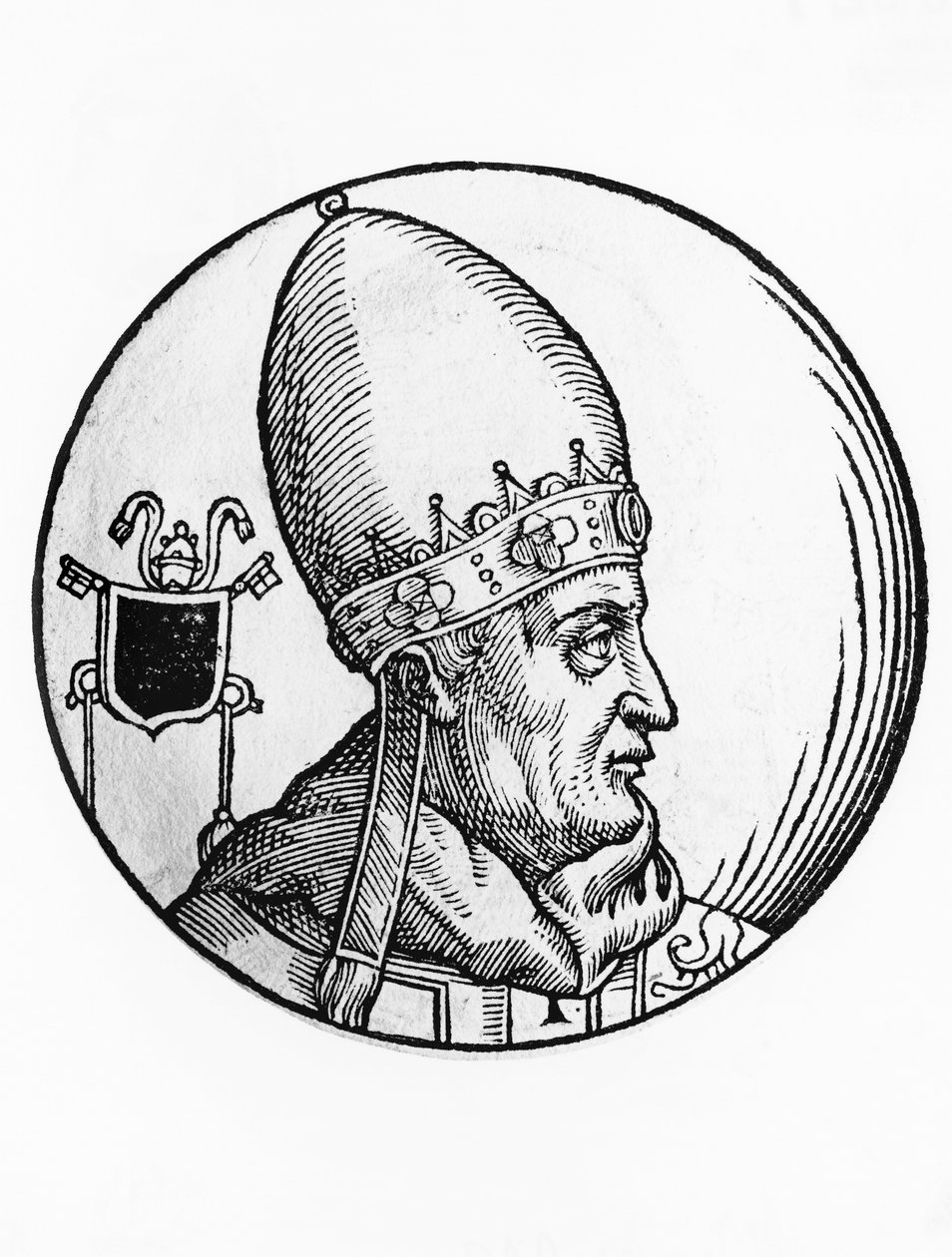 Ritratto di Benedetto IV (morto 903) da William Walcutt