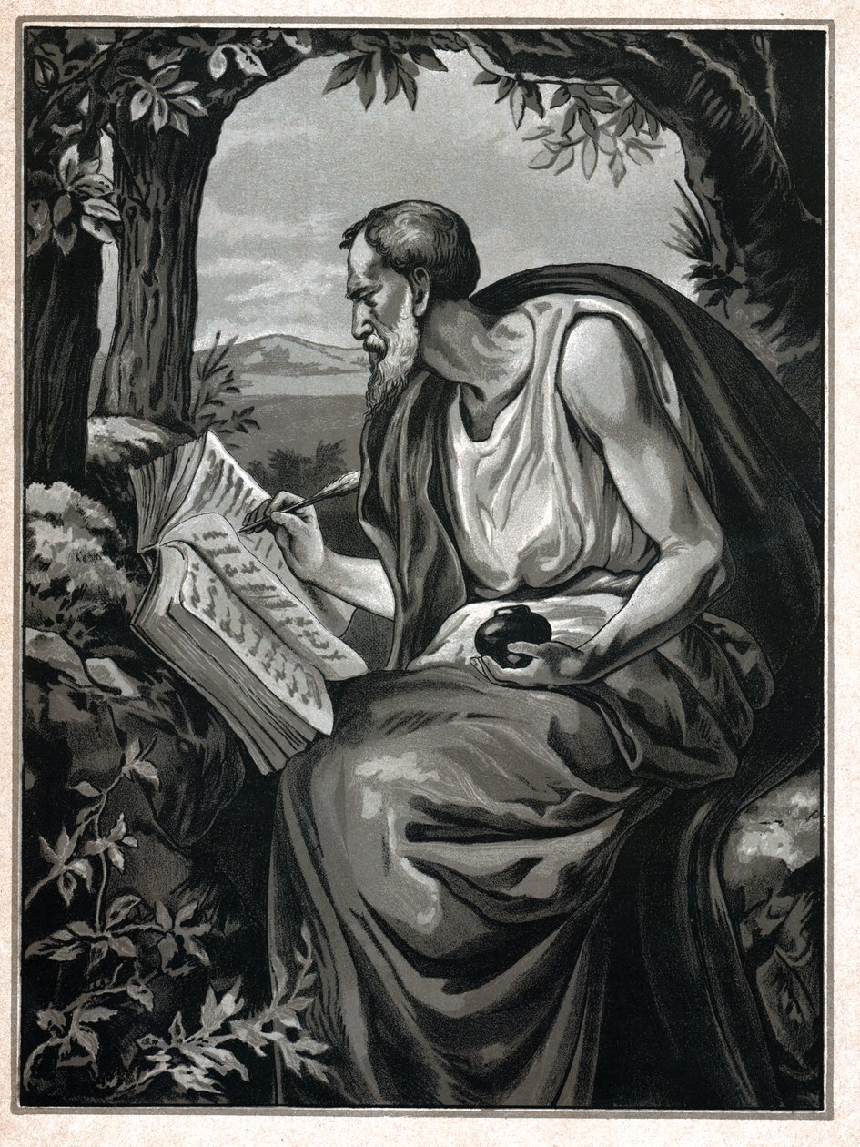 San Matteo, circa 1900 (incisione) da . .