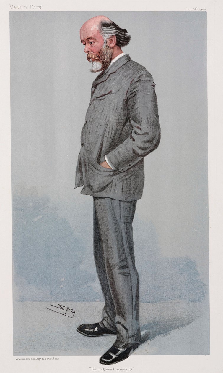 Sir Oliver Lodge, fisico inglese da Henry Charles Fehr