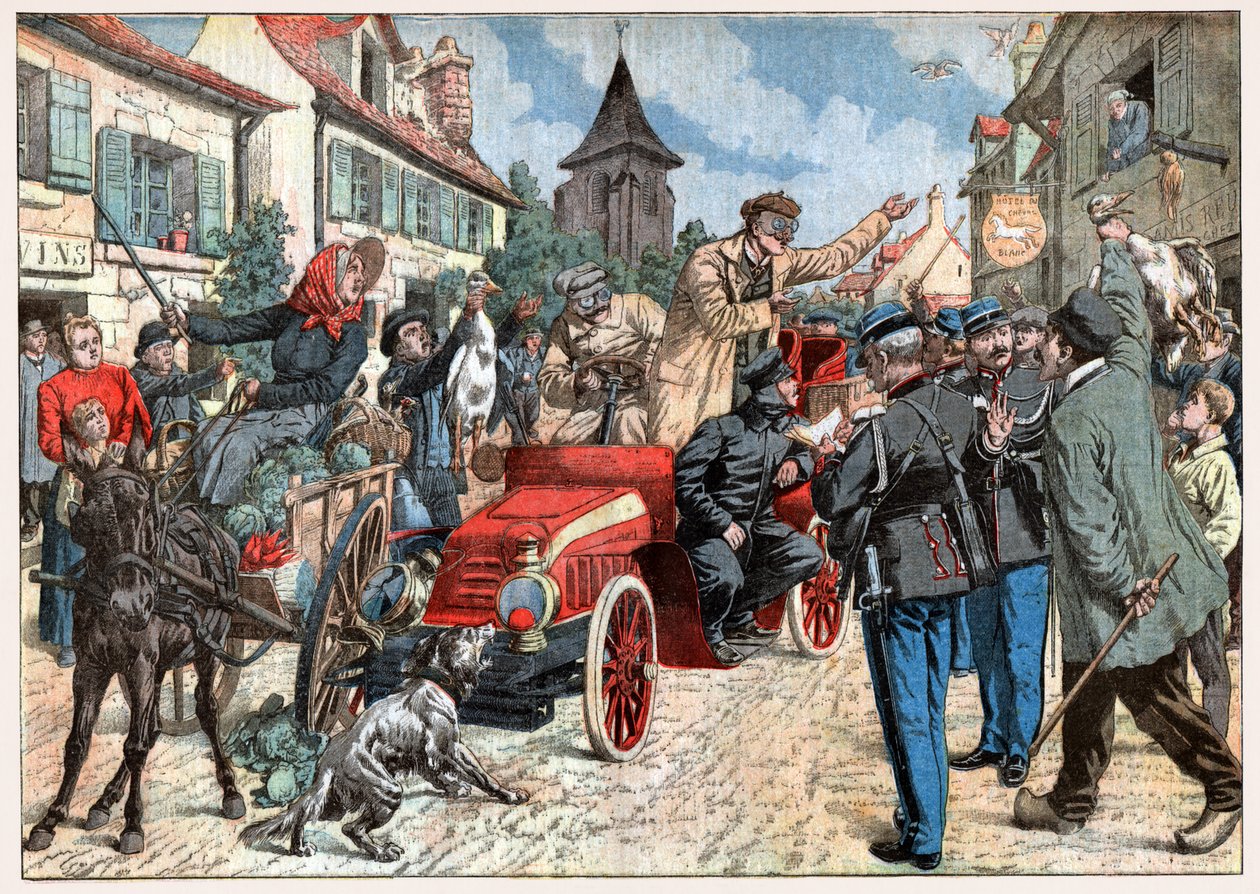 Eccesso di velocità in un villaggio da . .