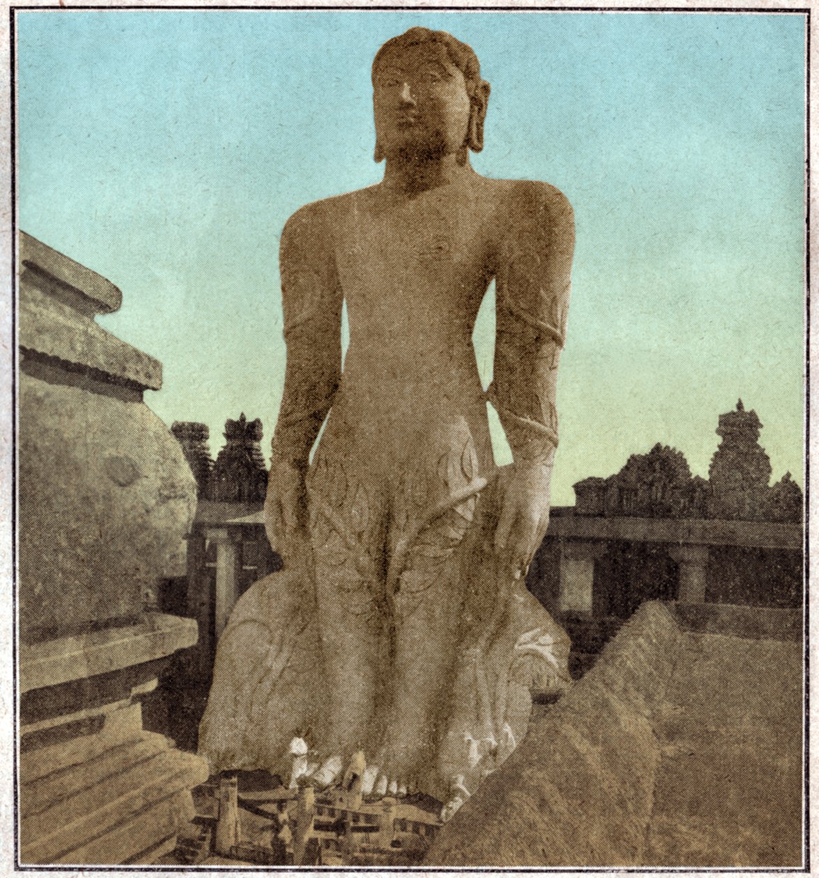 Statua di Bahubali da . .