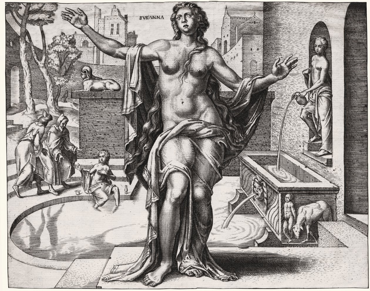 Susanna al bagno da . .