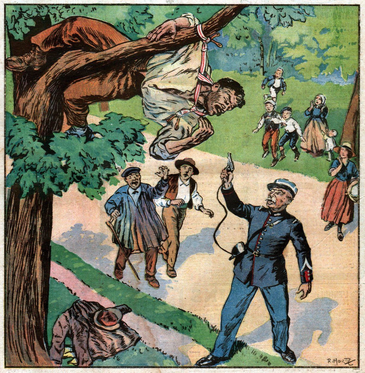 Tentativo di suicidio da Ferdinand Georg Waldmuller