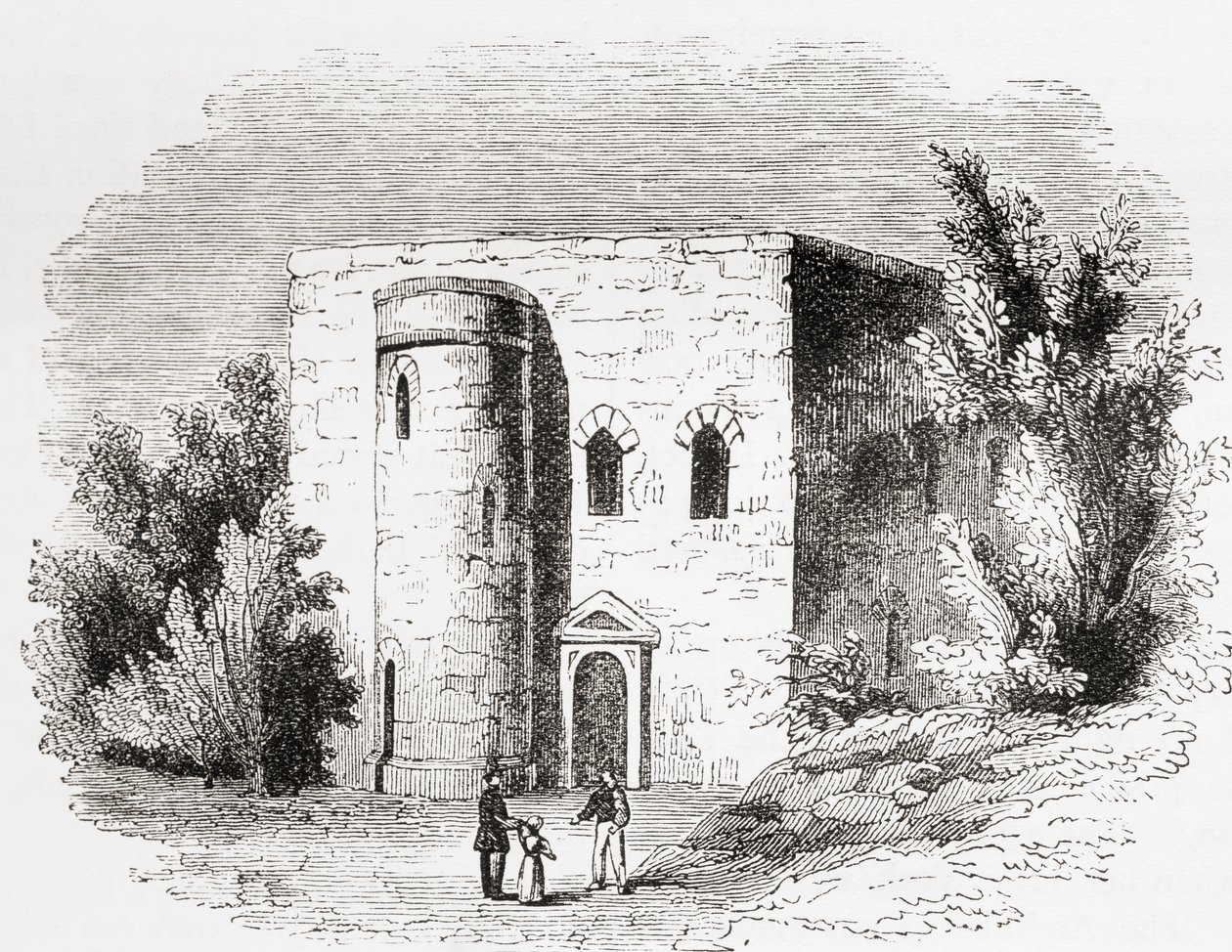 Il Santuario, Abbazia di Westminster, Londra, Inghilterra, visto nel XIX secolo da . .