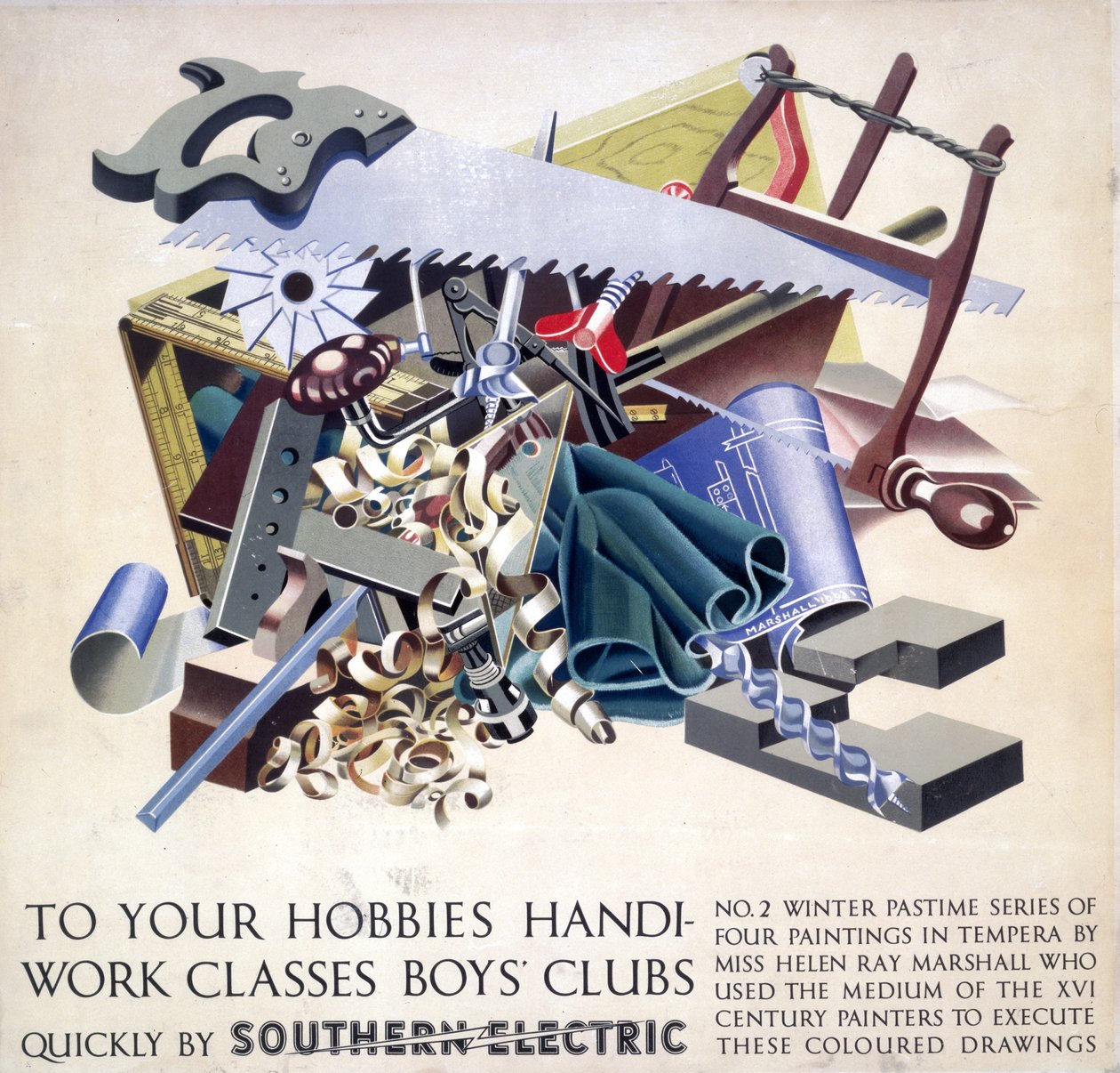 Ai tuoi hobby, corsi di artigianato, club per ragazzi, poster SR da Ferdinand Georg Waldmuller