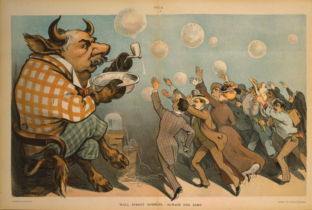 Bollicine di Wall Street, sempre lo stesso da . .
